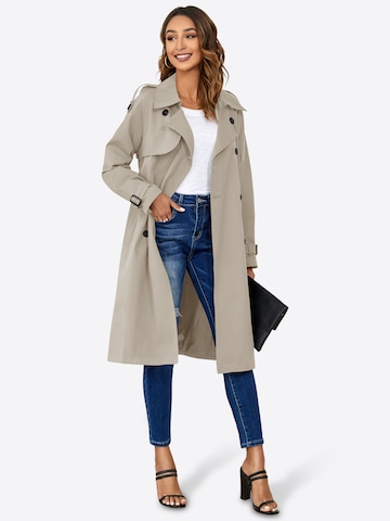 Manteau mi-saison Imily Bela en vert