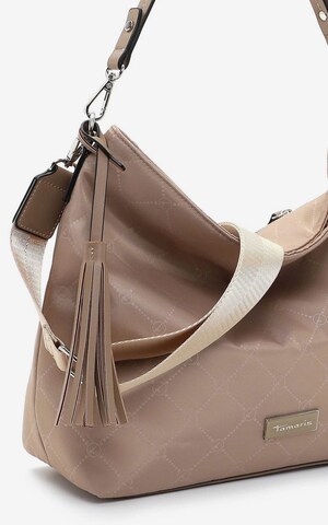 TAMARIS Schultertasche 'Lisa' in Beige