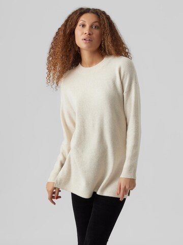 VERO MODA Trui 'DOFFY' in Beige: voorkant