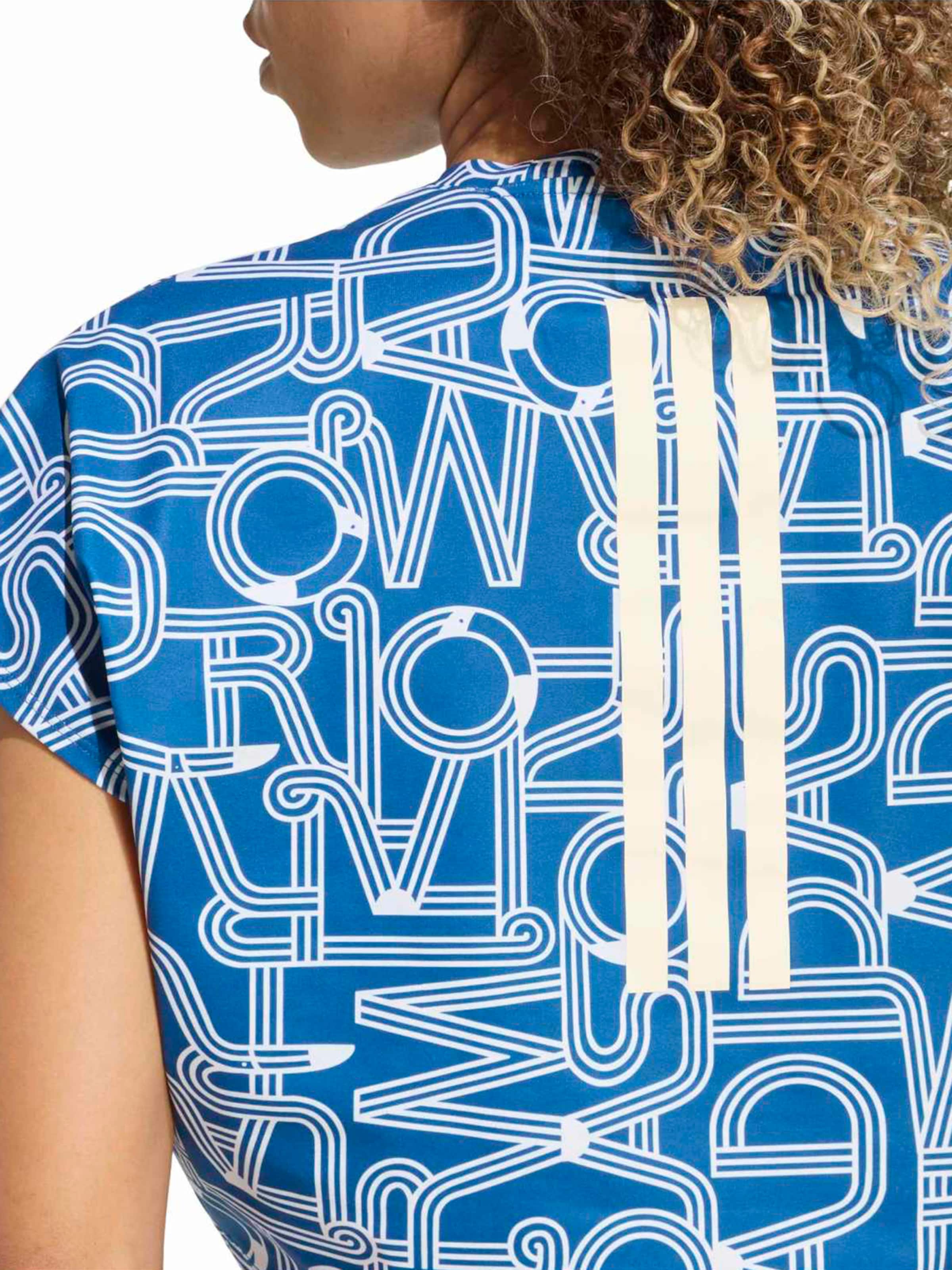 ADIDAS PERFORMANCE Λειτουργικό μπλουζάκι 'FARM' σε μπλε