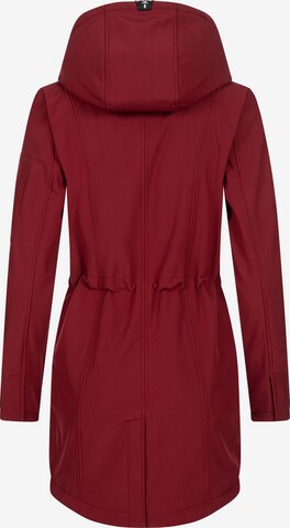 Manteau fonctionnel Peak Time en rouge