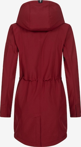 Manteau fonctionnel Peak Time en rouge