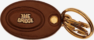 Porte-clés The Bridge en marron : devant