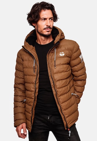 STONE HARBOUR Winter Jacket 'Zaharoo' in Brown