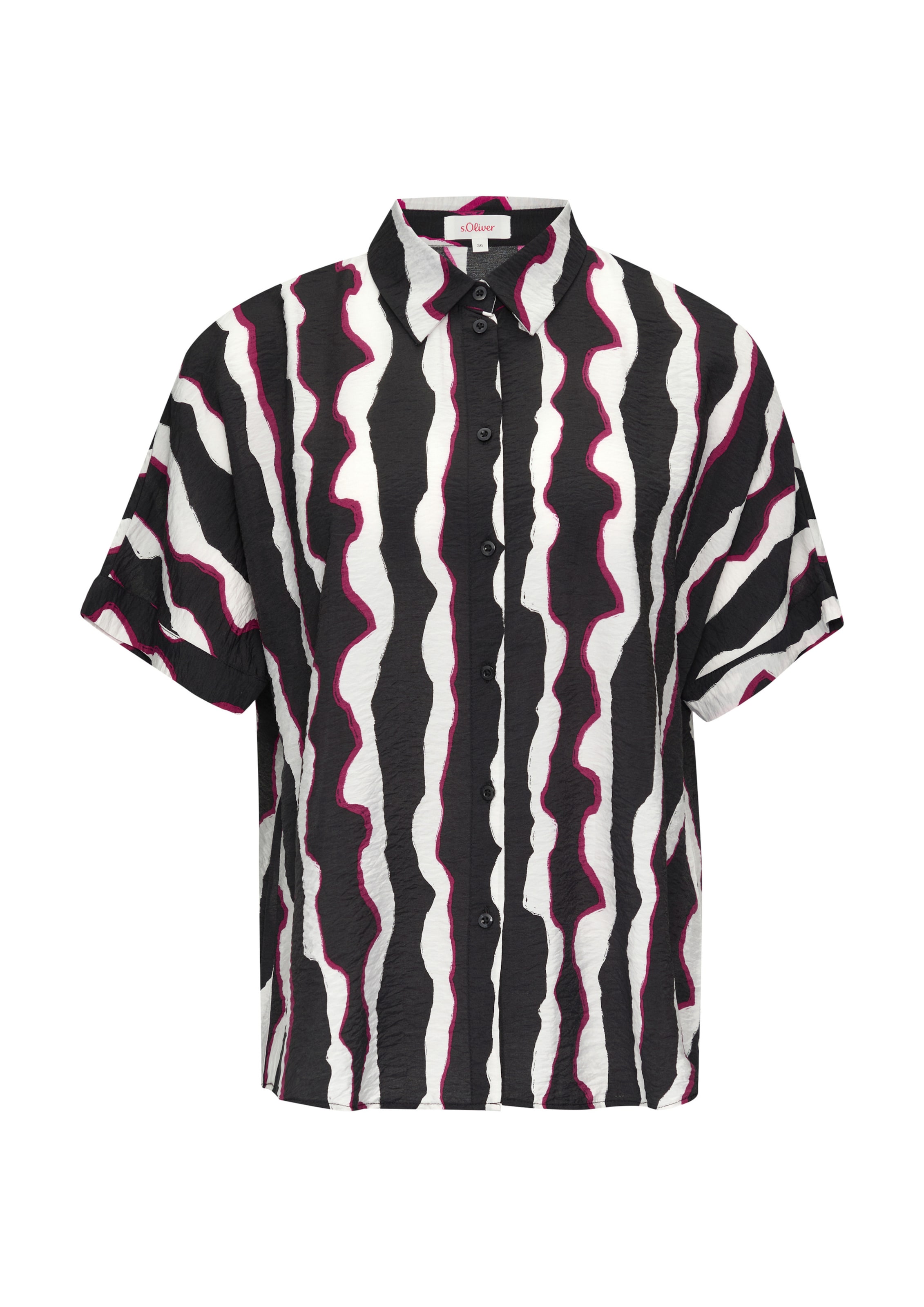 Chemisier s.Oliver en noir : devant