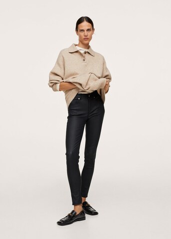 Skinny Jeans 'Pushup' de la MANGO pe negru