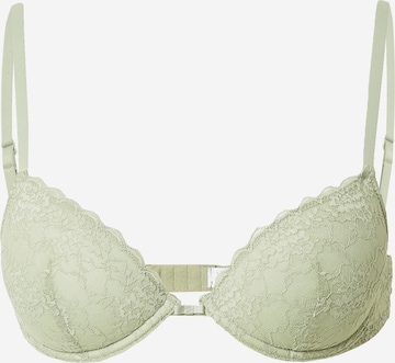 Women' Secret Push-up Bra in Green: front