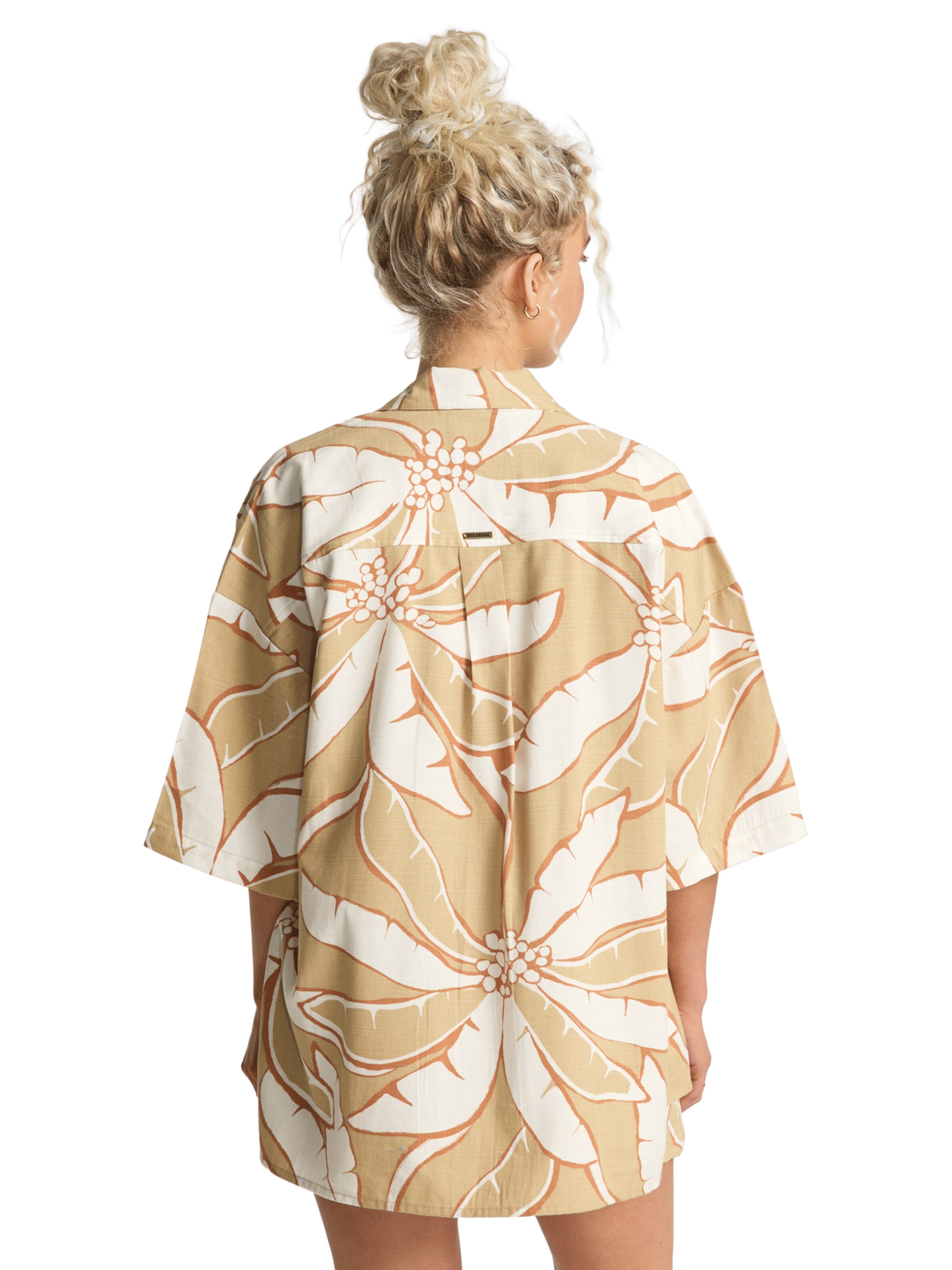 BILLABONG Bluse 'Beach Side' in Grau