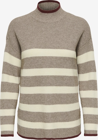 ONLY Pullover 'ONLKATIA' in Braun: Vorderseite
