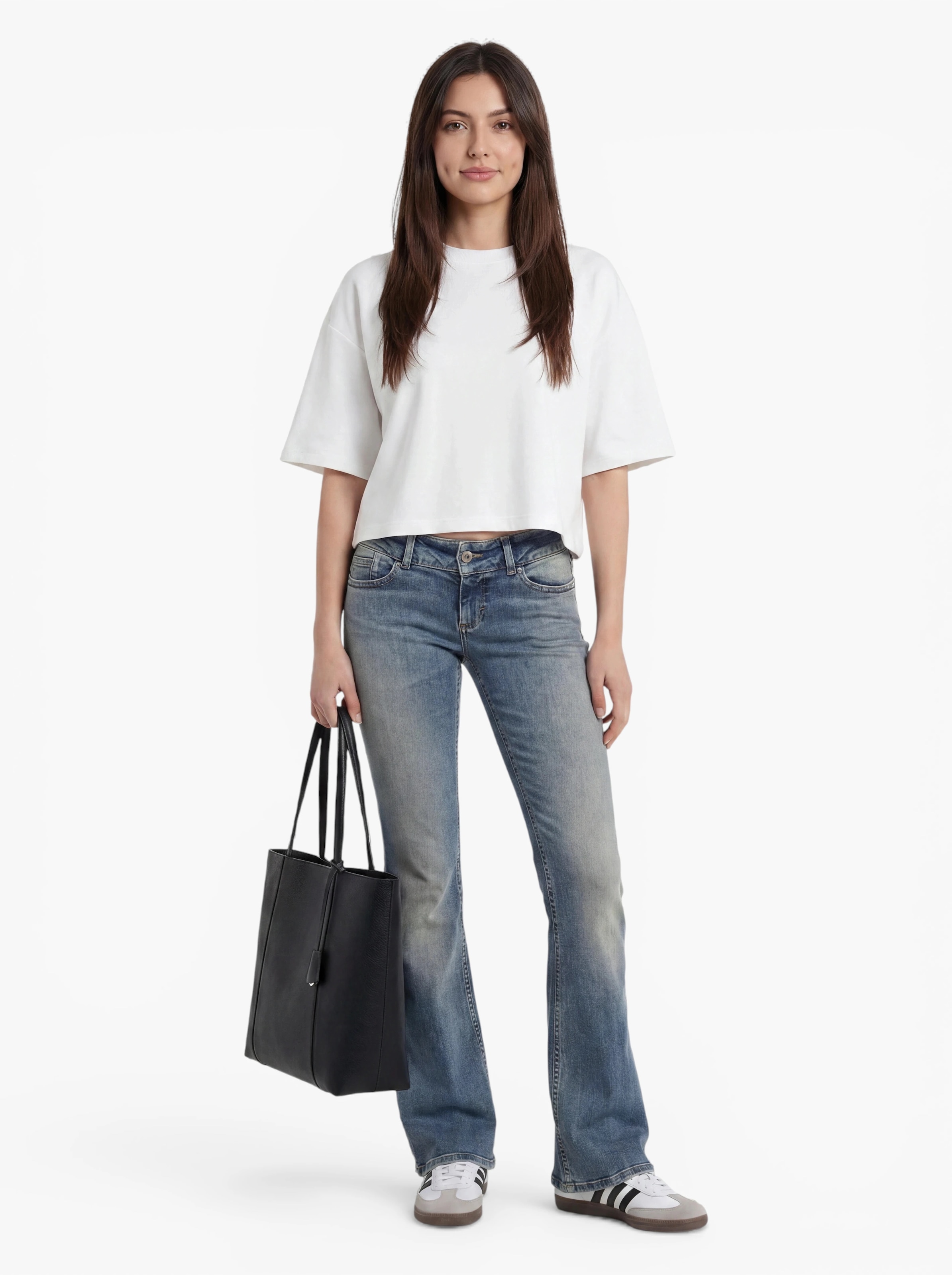 ONLY Flared Jeans 'ONLCoral' in Blue