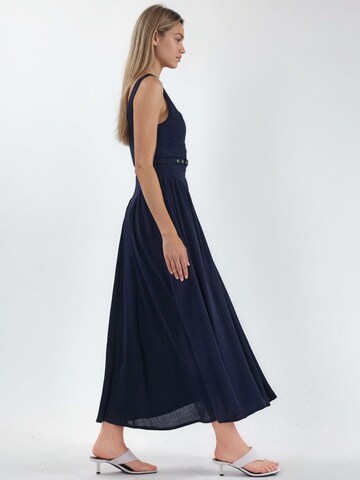 Busem Dress in Blue