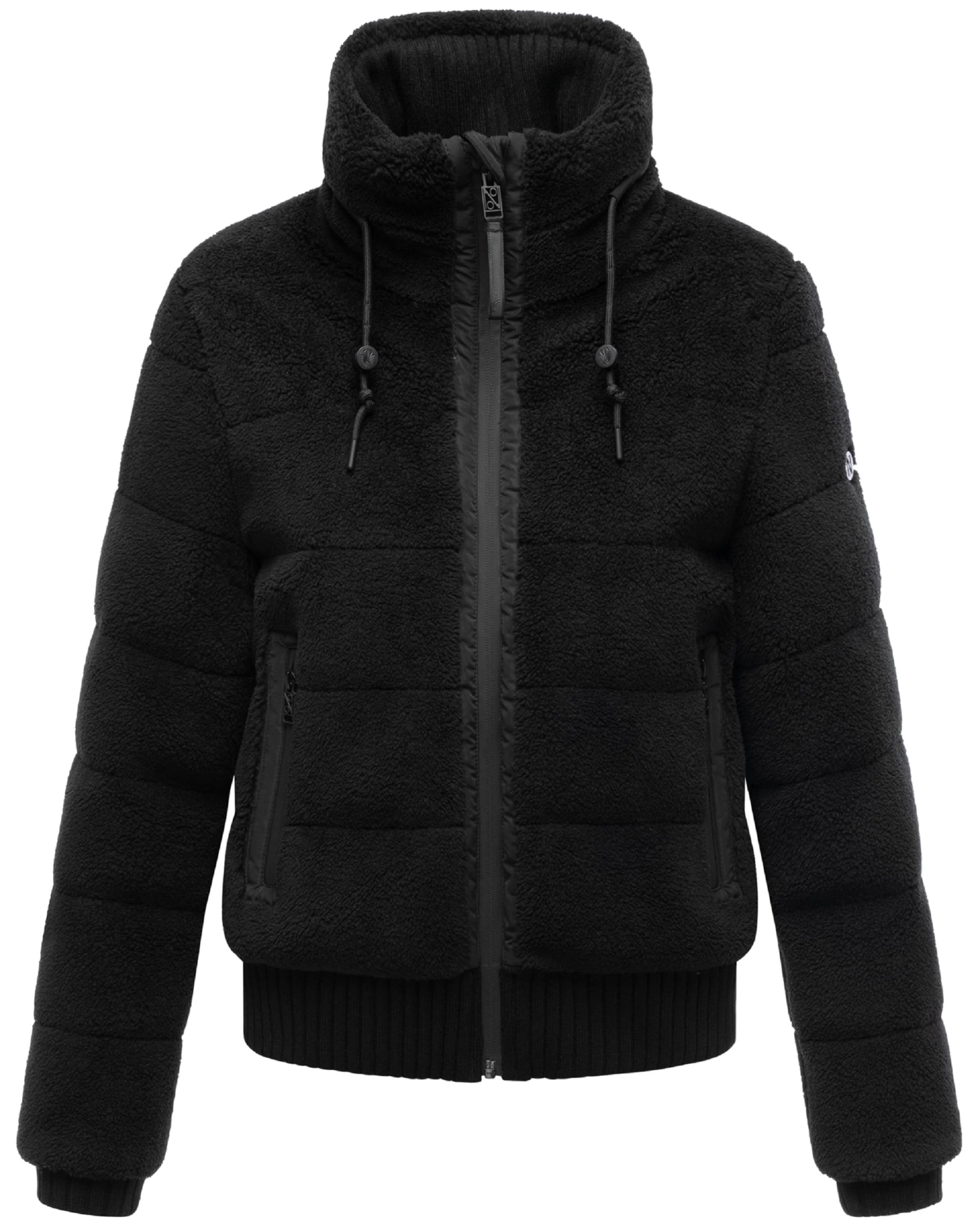 NAVAHOO Χειμερινό μπουφάν 'Schneepuder 14' σε μαύρο: μπροστά