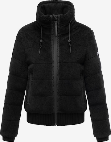 Veste d’hiver 'Schneepuder 14' NAVAHOO en noir : devant