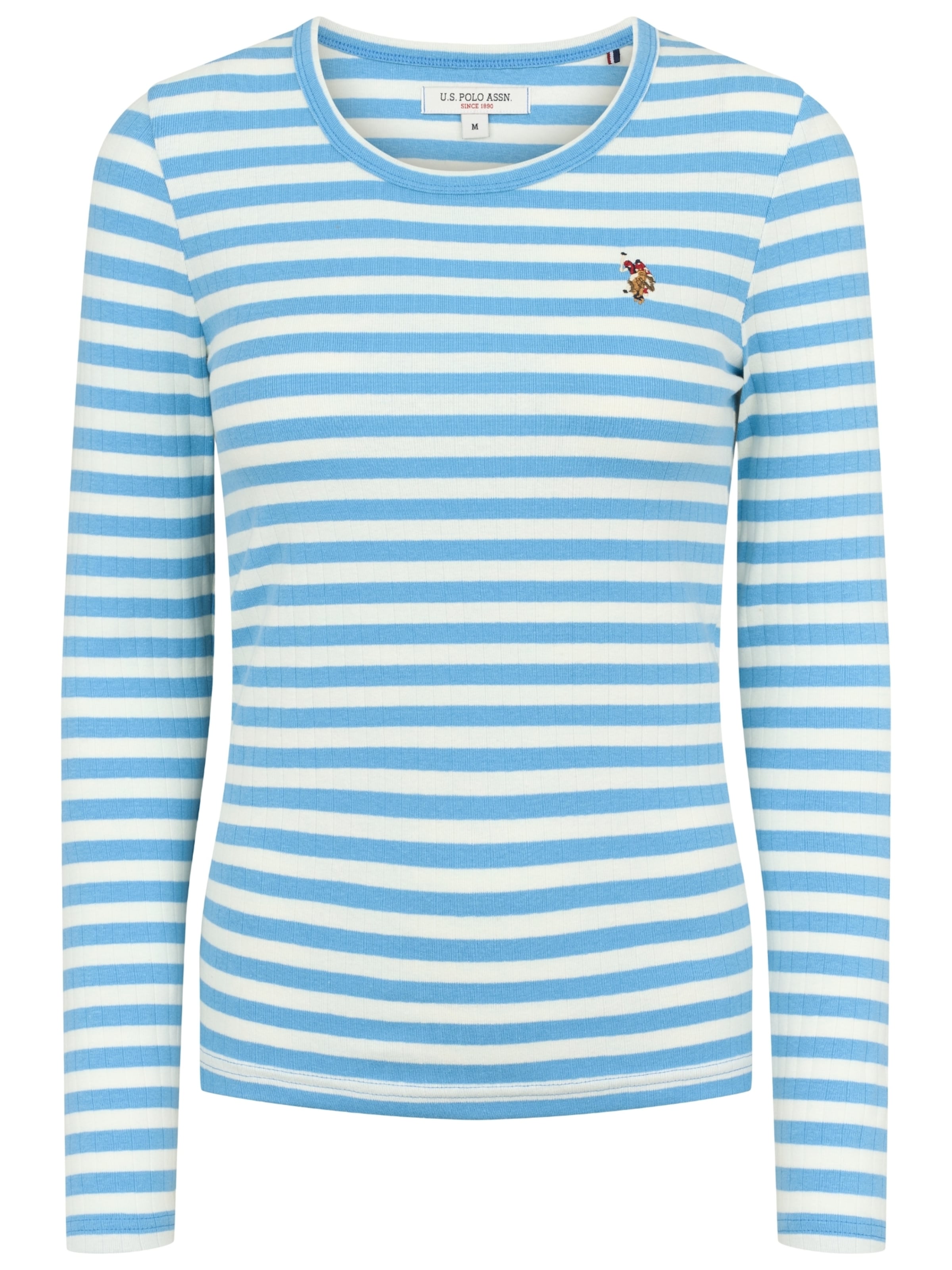 U.S. POLO ASSN. Shirts 'Chanett' i blå: forside