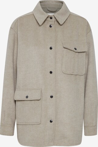 PULZ Jeans Between-Season Jacket 'PZPEYTON' in Beige: front