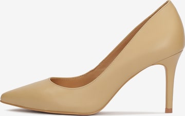 Kazar Pumps i brun: forside