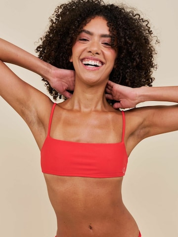 Copenhagen Cartel Bustier Bikini top ' Sanur ' in Rot