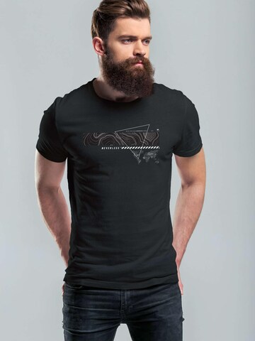 Neverless Shirt 'future street style' in Black