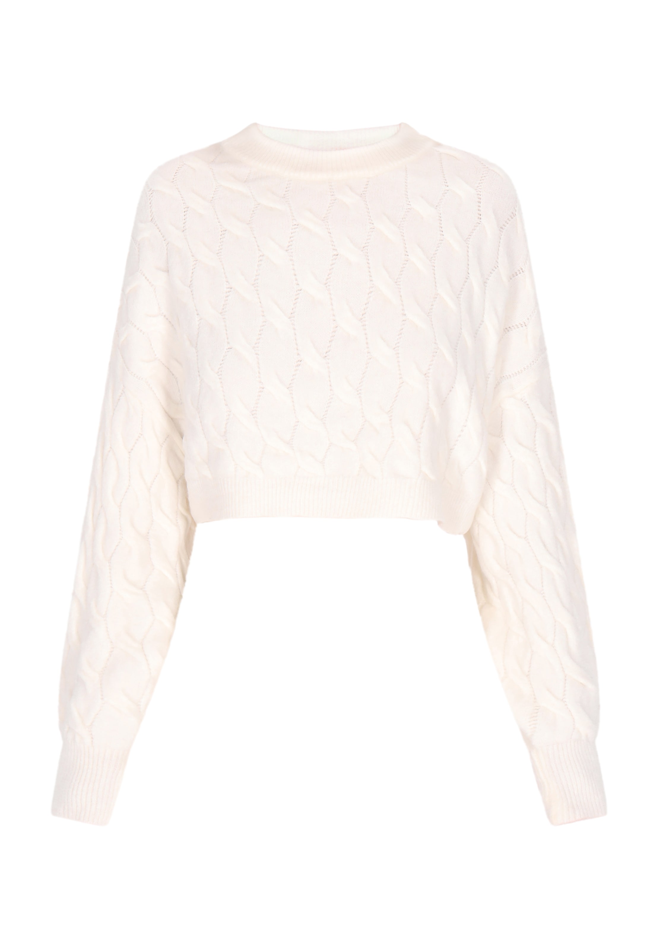 DreiMaster Vintage Pulóver - fehér: elől