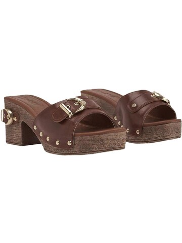 Mule 'Edita' Limoya en marron