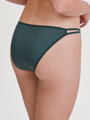Slip 'Sleek Skin' di CALIDA in verde