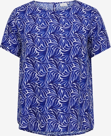 ONLY Carmakoma - Blusa 'CARVICO' en azul: frente