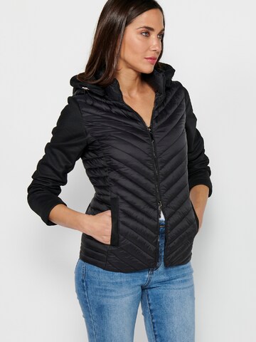 KOROSHI Übergangsjacke in Schwarz