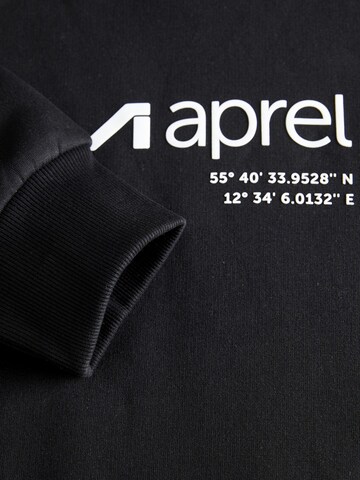 aprel Sweatshirt in Schwarz