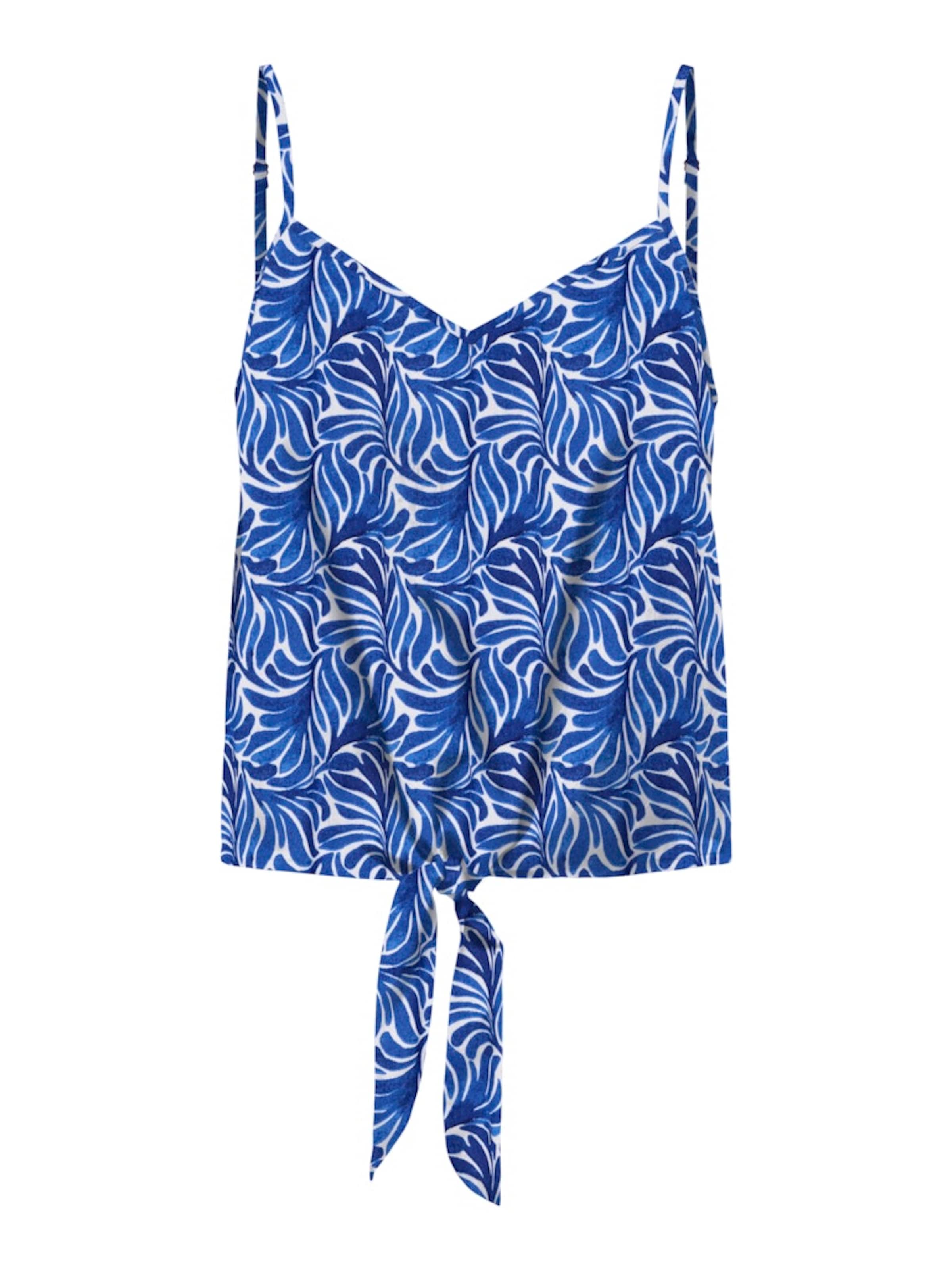 ONLY Top &#x27;ONLNOVA&#x27; in Blau: Vorderseite