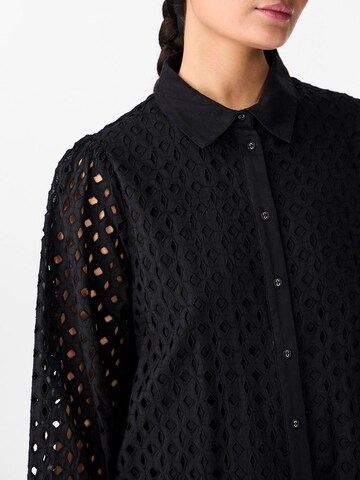 Robe-chemise 'YASJosanne' YAS en noir