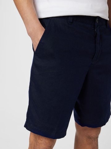 UNITED COLORS OF BENETTON Normální Chino kalhoty – modrá