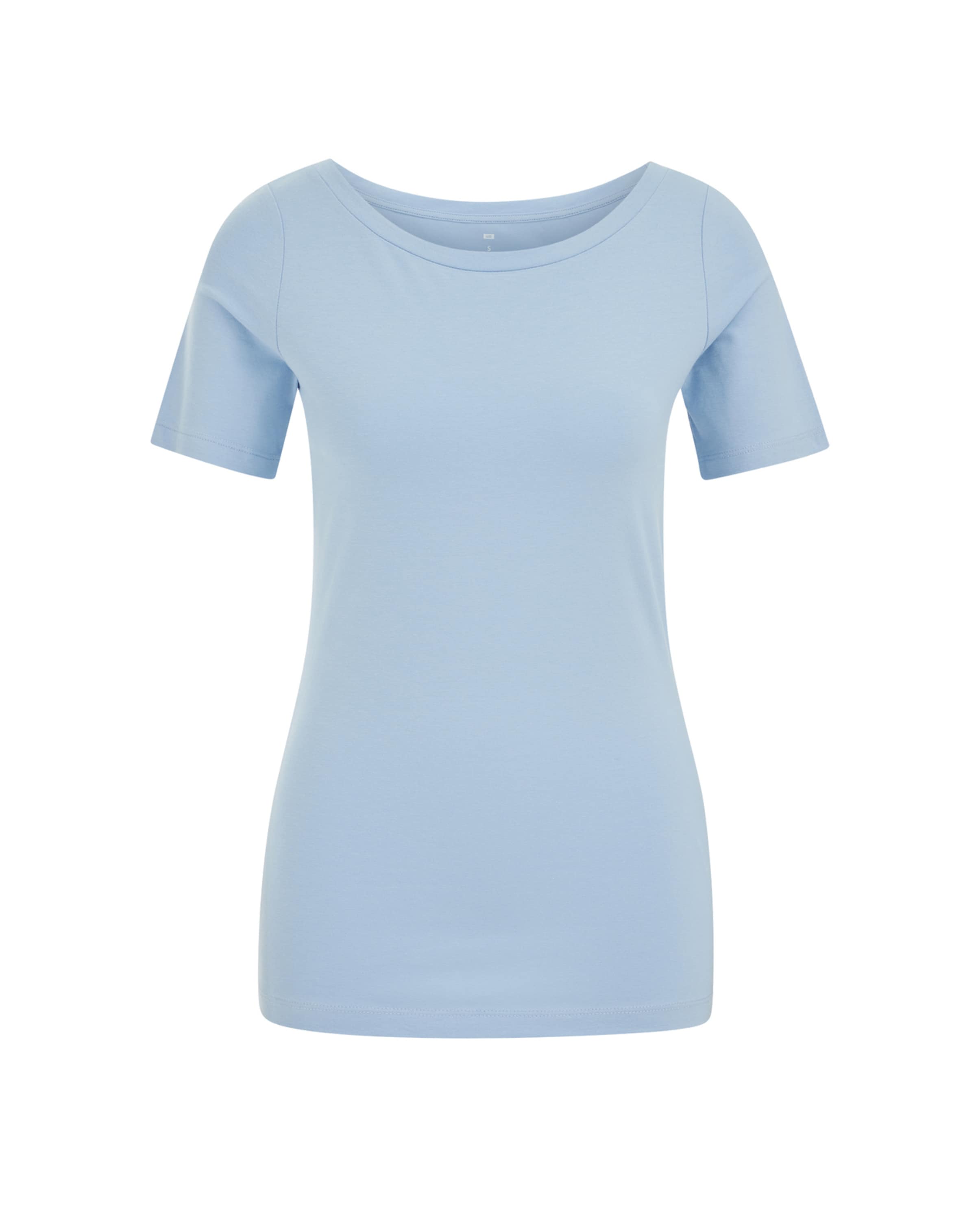 WE Fashion Футболка в Синий: спереди