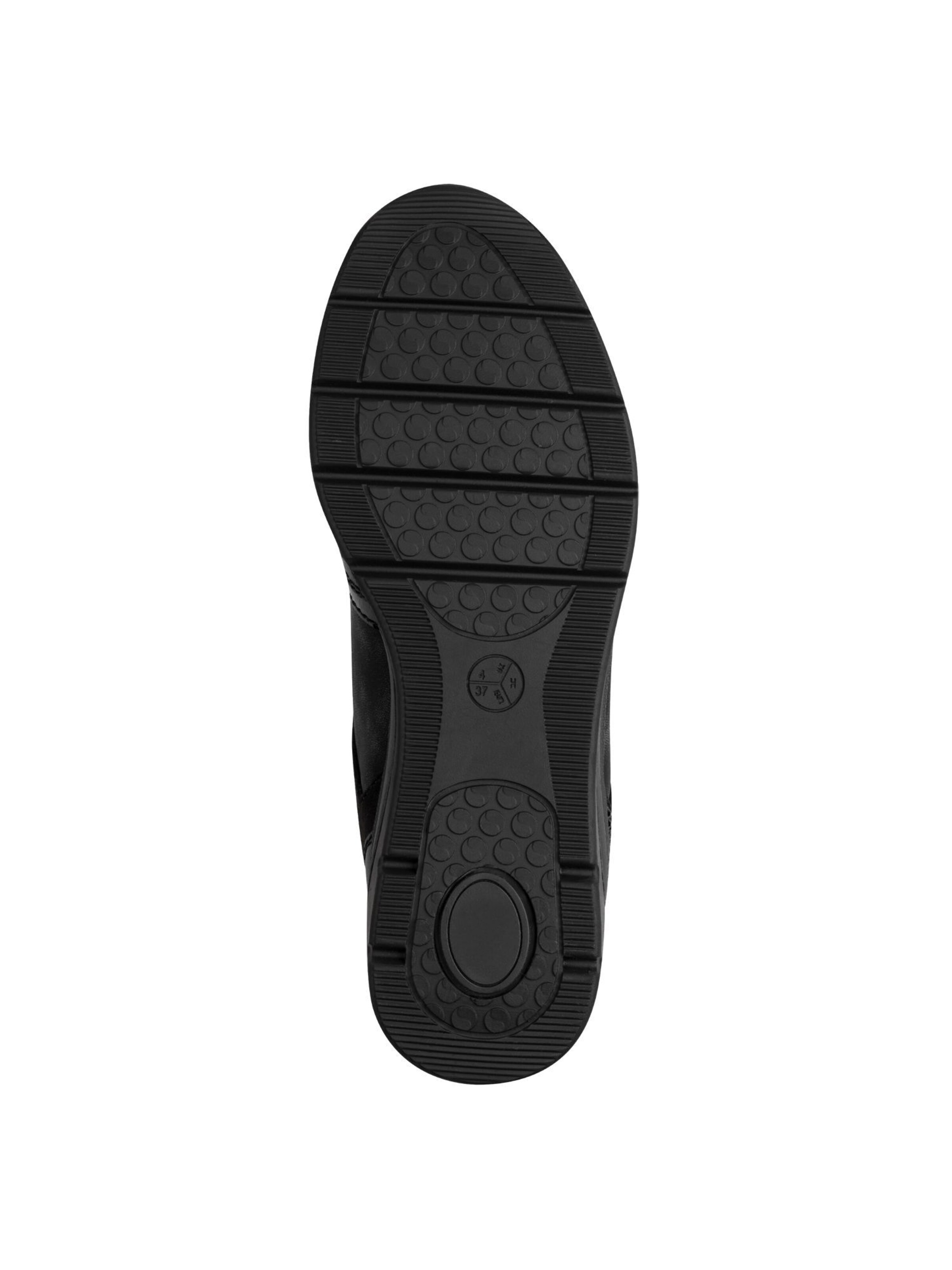 JANA Schnürschuh in Schwarz