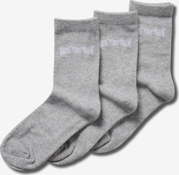 SOMETIME SOON Socks in Grey: front