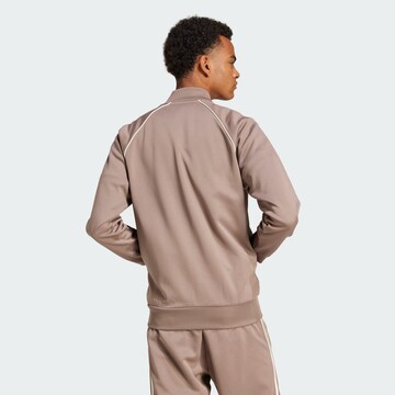 Giacca di felpa 'Adicolor Classics SST' di ADIDAS ORIGINALS in marrone
