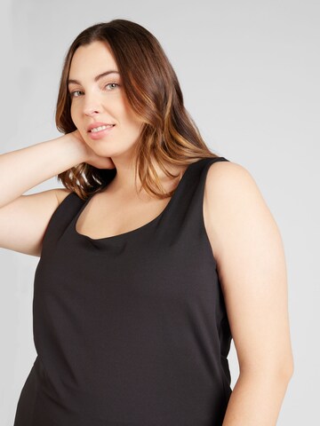 Top 'Million' di Vero Moda Curve in nero