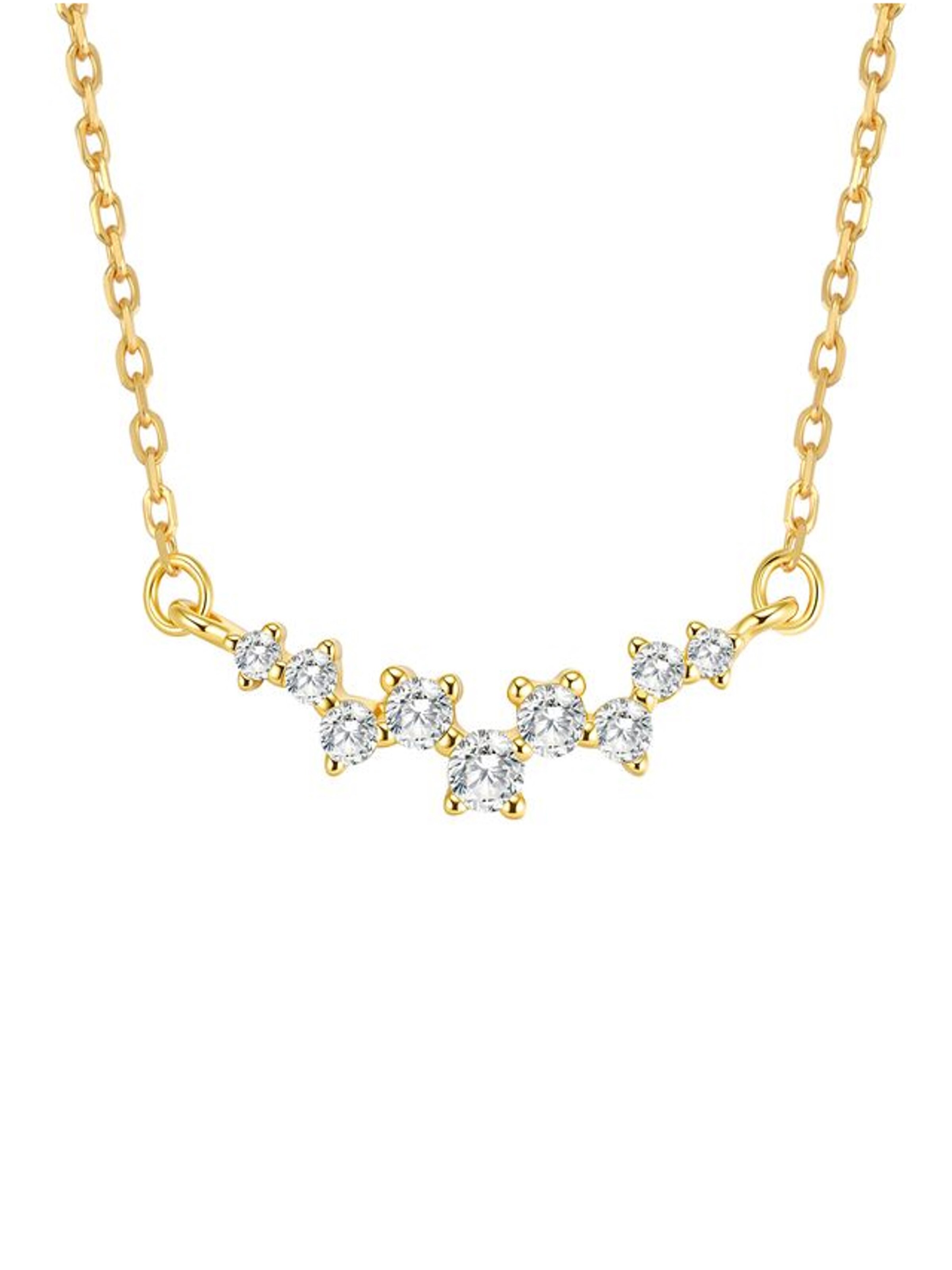 Hey Happiness Ketting 'Lumi Line' in Goud