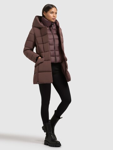 khujo Winter jacket 'Bric' in Purple