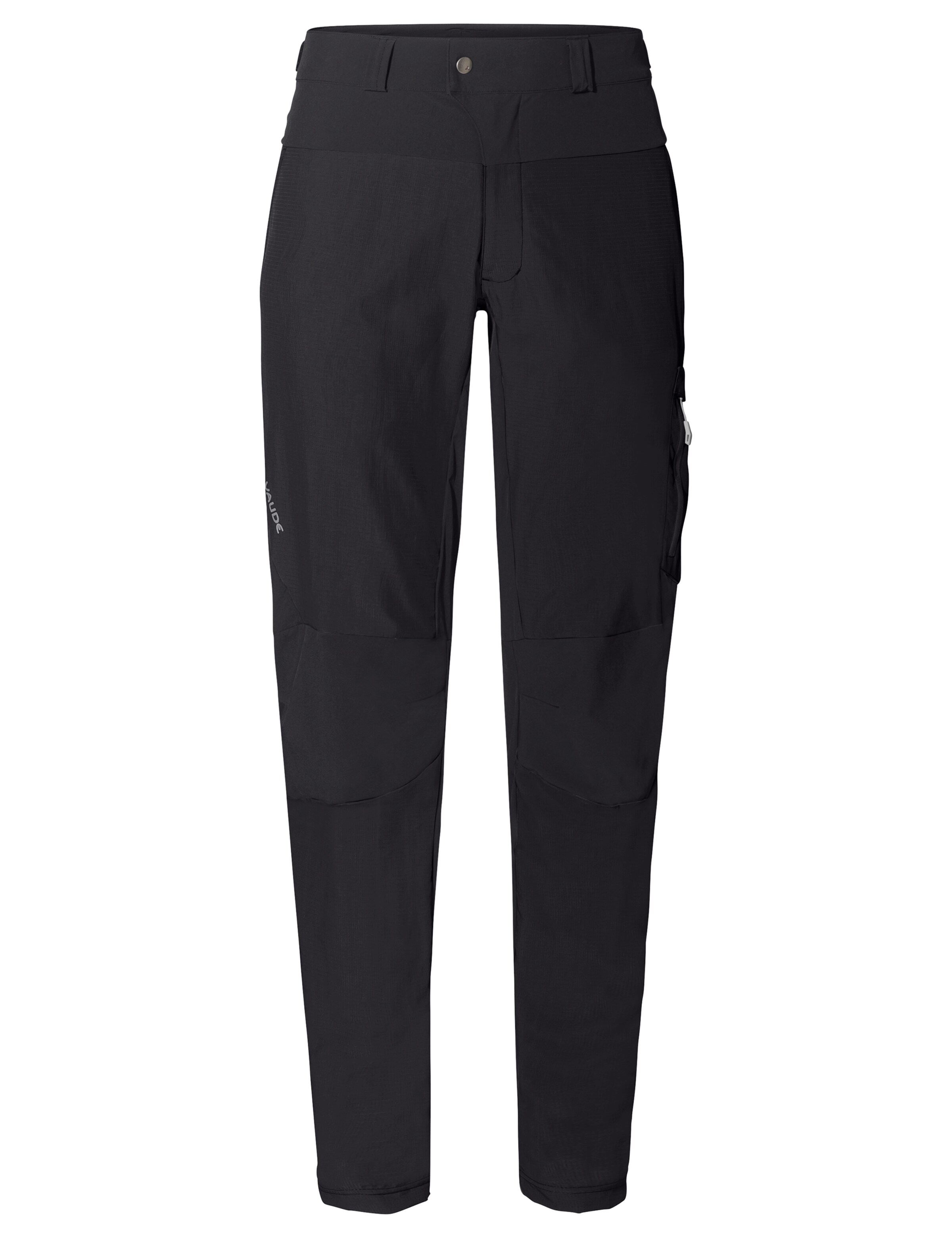 VAUDE Regular Outdoor trousers 'Qimsa' in Black: front