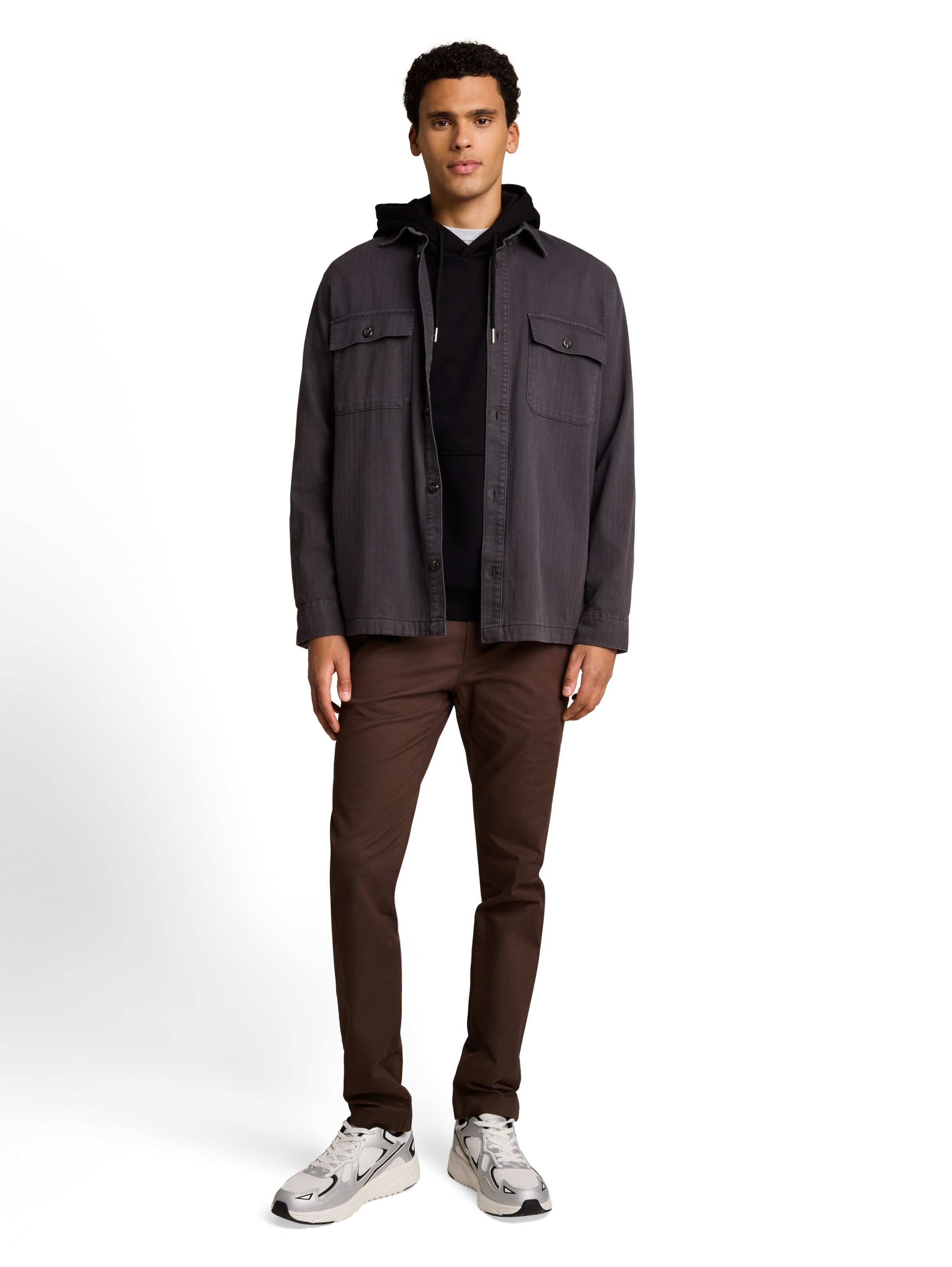 TOM TAILOR DENIM - Sweatshirt em preto