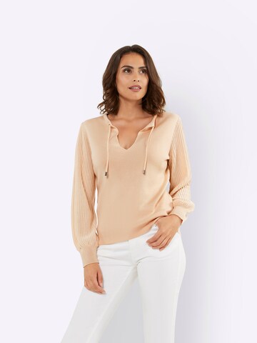 heine Pullover i beige: forside