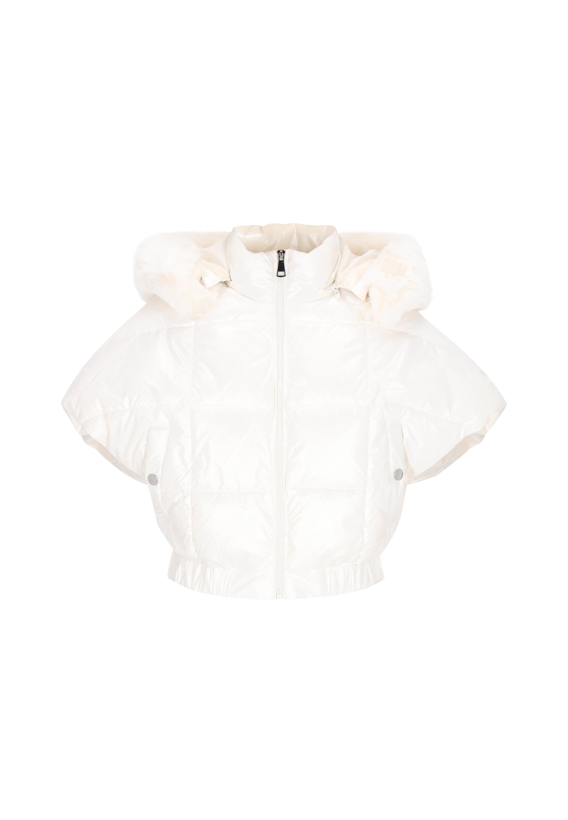 MYMO - Chaleco en blanco: frente