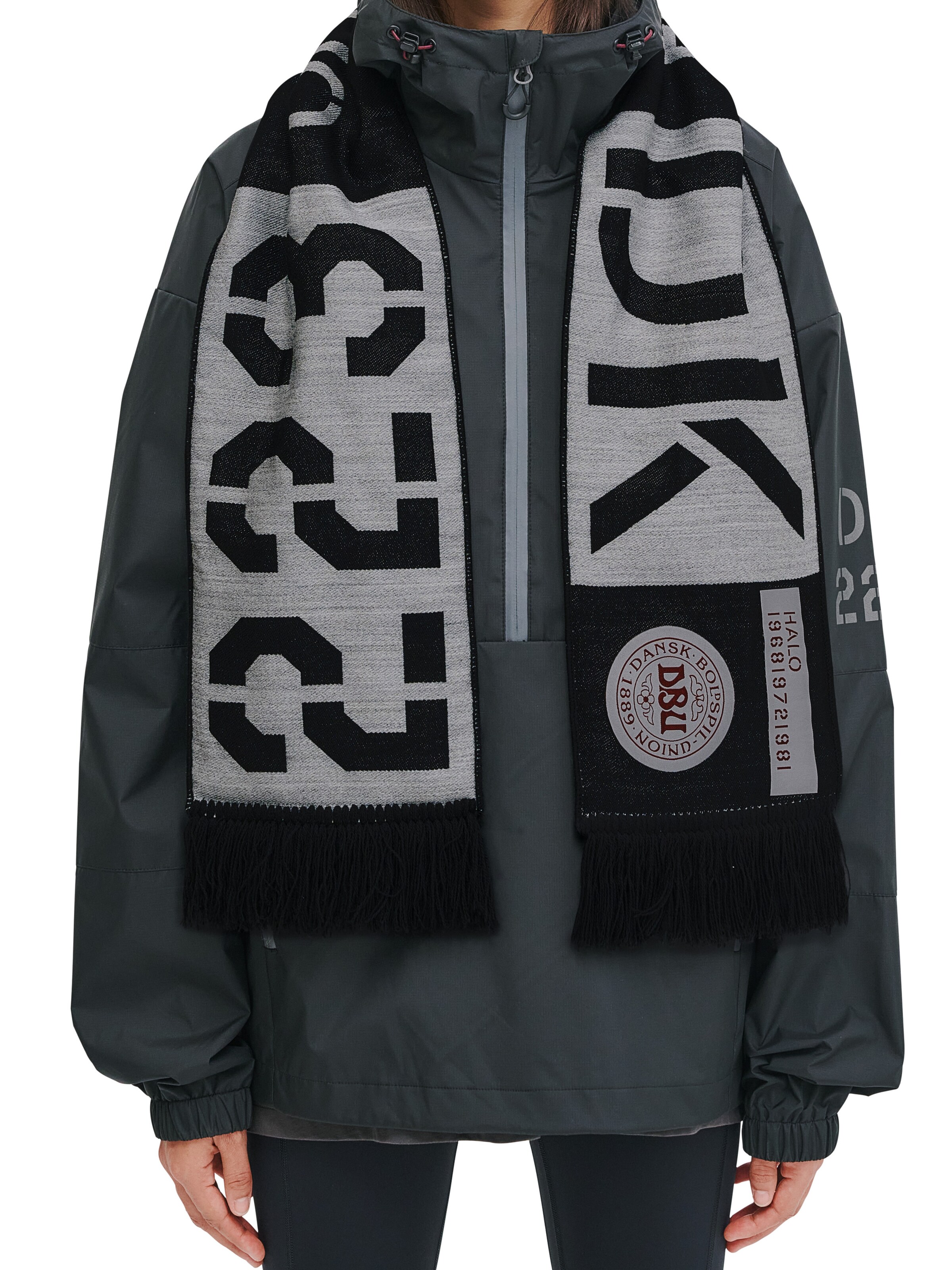 HALO Sportsjaal 'Halo x DBU' in Zwart