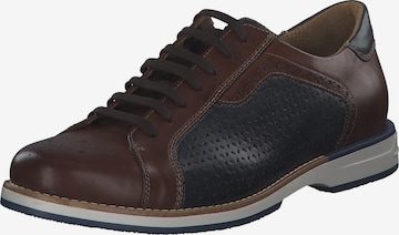 Galizio Torresi Athletic Lace-Up Shoes '313830' in Brown: front