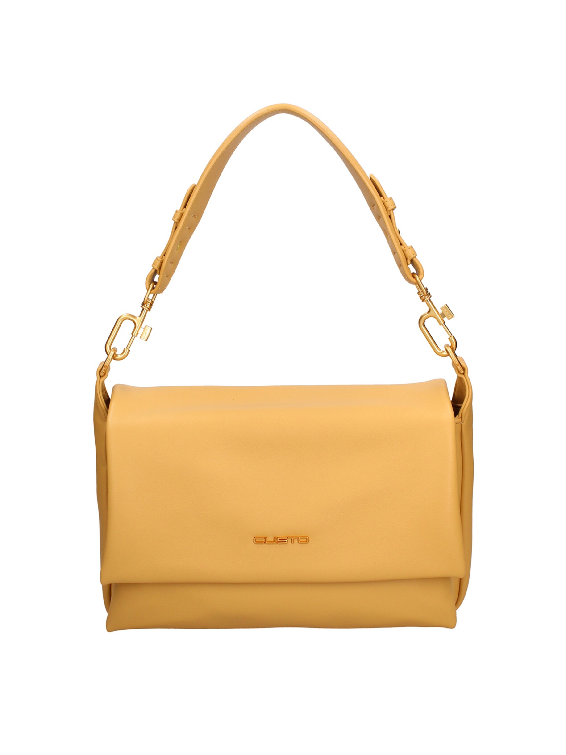 Borsa a spalla 'Floriana Prime' di Custo Barcelona in arancione: frontale