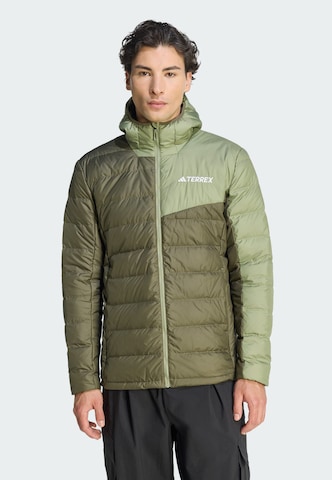 Veste outdoor 'Multi' ADIDAS TERREX en vert : devant