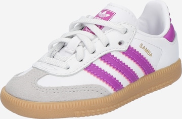 ADIDAS ORIGINALS Кроссовки 'Samba' в Белый: спереди