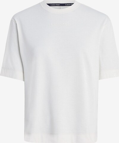 Calvin Klein Sport T-shirt fonctionnel en blanc, Vue avec produit