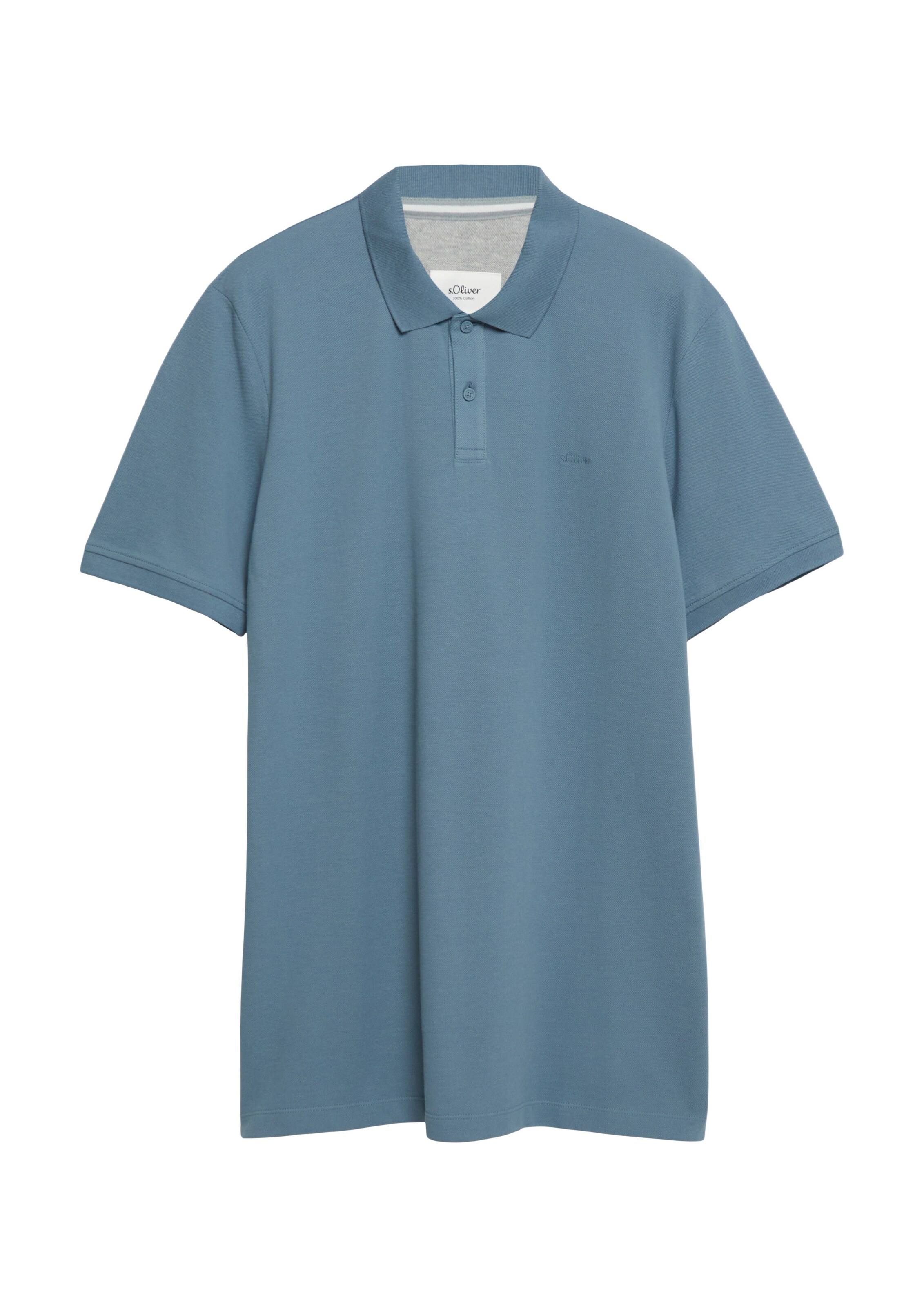 T-Shirt s.Oliver Red Label Big & Tall en bleu : devant