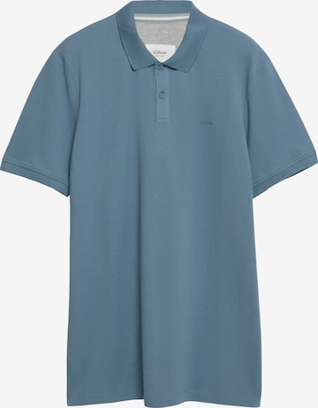 T-Shirt s.Oliver Red Label Big & Tall en bleu : devant